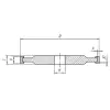 Круг алмазный 14U1 150*12*10*6*2*32 АС4 125/100 В2-01 100% 72,0